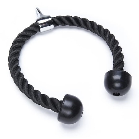 Black Mountain Products Black Mountain Products Tricep Rope Heavy Duty Tricep Rope Attachment; Black Tricep Rope